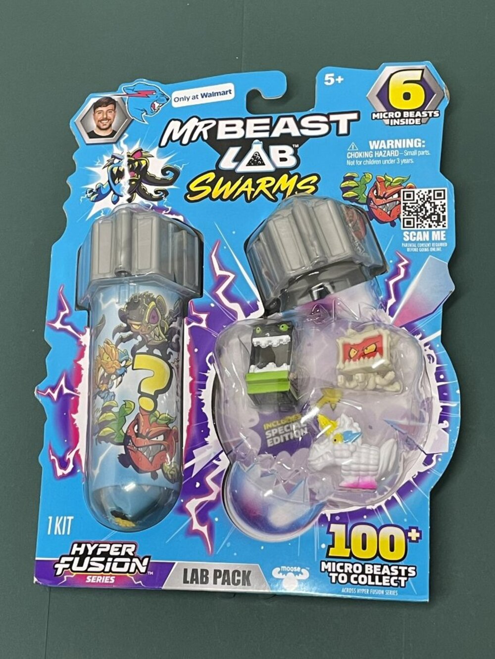 Mr Beast Lab Swarms 6 Beasts Lab Pack. Hyper Fusion Series. NEW IN PACKAGE